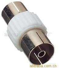 9.5TV Female to 9.5TV Female Coaxial Cable TV Video Adapter, Plug, Socket