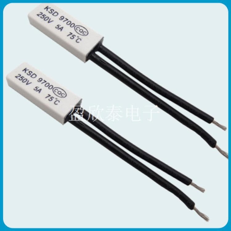 Thermal Switch 40°C~120°C 5A Plastic Shell 9700 Temperature Switch