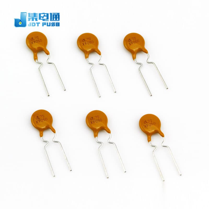 A72-050 500MA 60V/72V Self-Recovery Fuse PPTC Straight Plug DIP Jitong