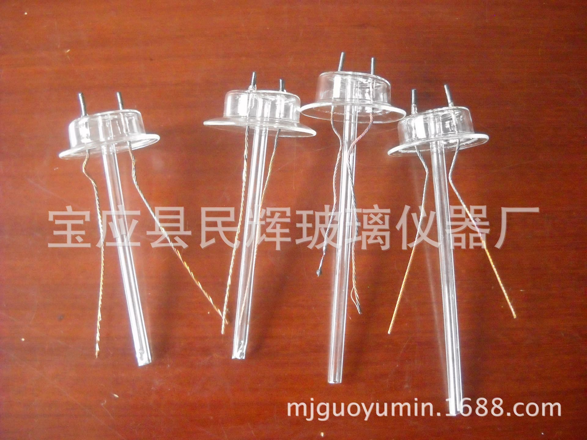 Factory Wholesale Glass Kovar Stem, Flat Stem, Soda-Lime Glass Lamp Shell, Custom Various Light Source Stems