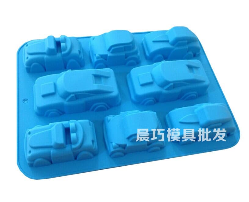 DIY Silicone Cake Mold Cartoon Car Mold Cute Car Mold Handmade Soap Mold Sports Car Model
