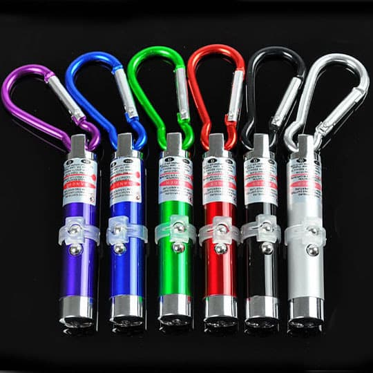 LED 3-in-1 Red Laser Pointer Pen for Teaching, High-Power Red Dot Banknote Verification and Illumination
