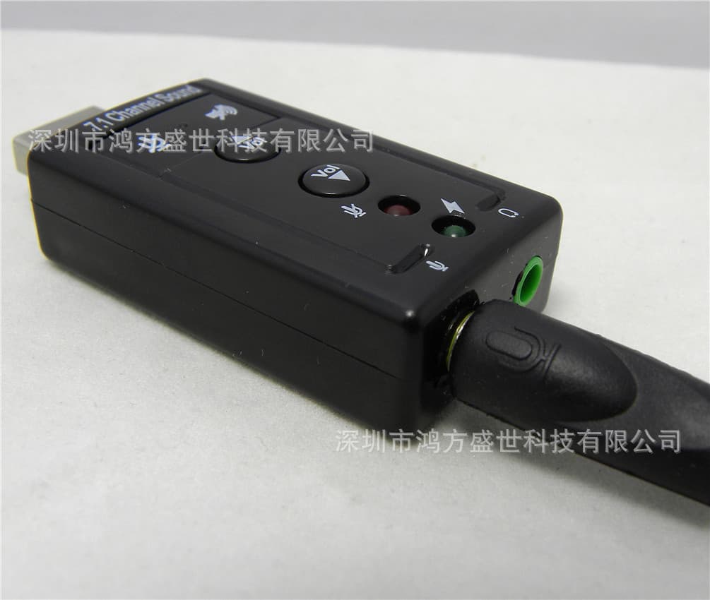 5.1 Channel USB 1.1 2.0 External Independent Button Sound Card Soundcard CM108 Ultra Innovative 8738
