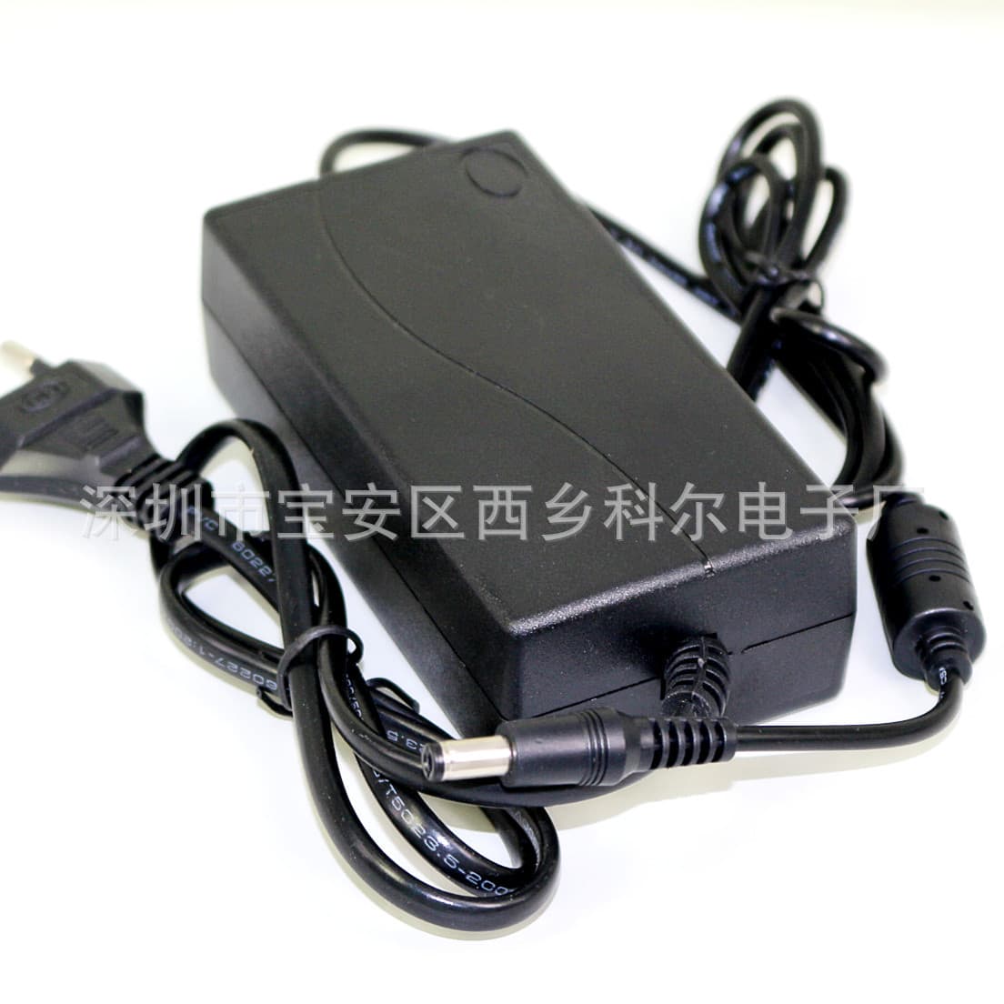 12V 5A Desktop Power Adapter, Switching Power Supply with LED Strip, Dual-Wire, LCD Display Adapter, 12V 60W