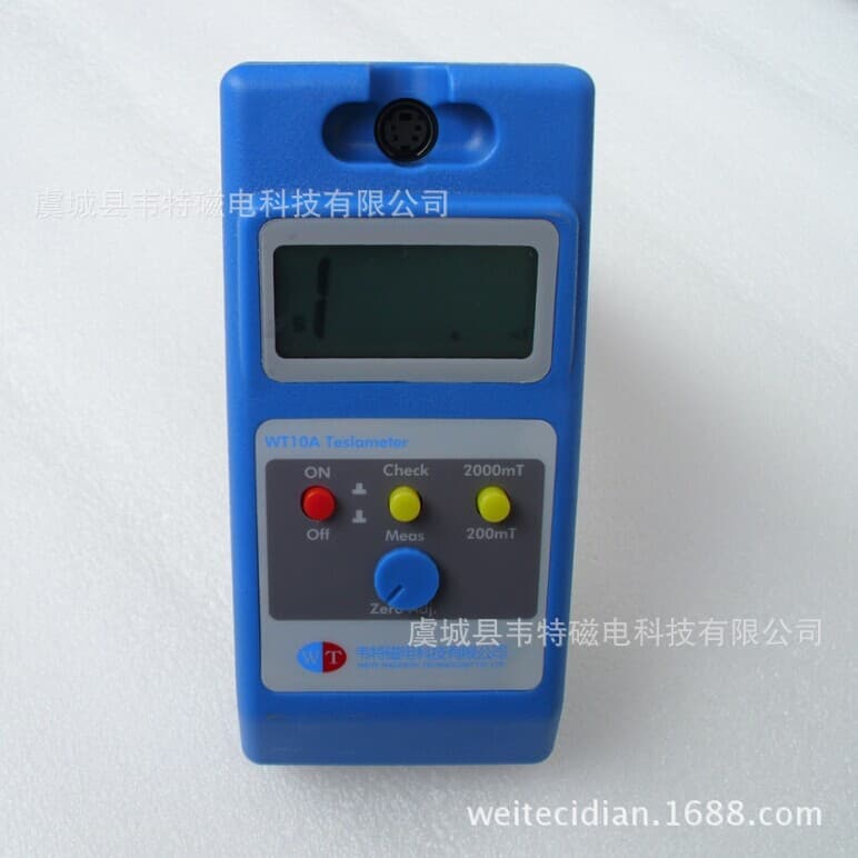 WT10A Teslar meter, gauss meter, magnet, magnetic separator WT10A gauss meter NS pole, m