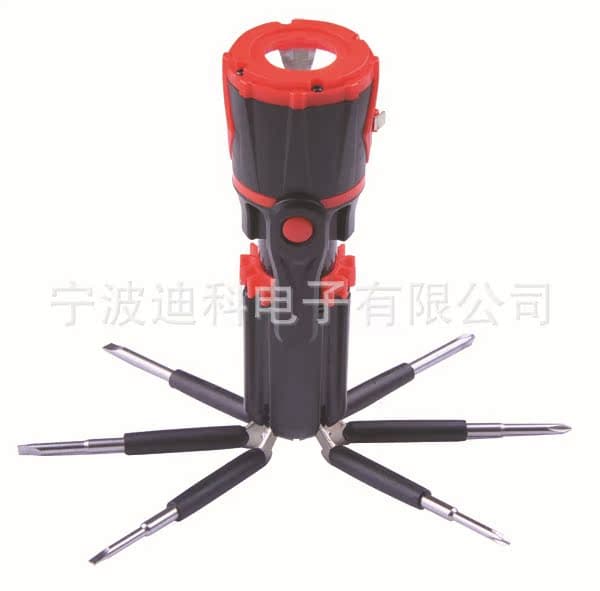 QC-175B 8-in-1 Screwdriver with Tape Measure, Level