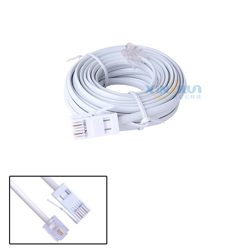 Telephone Line UK US RJ11 UK Telephone Line 15 Feet FT 5 Meters 6P2C BT