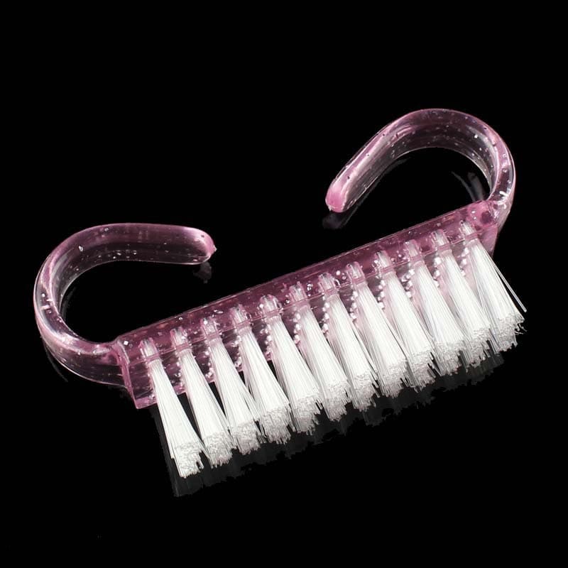 Premium Nail Art Horn Brush Nail Dust Brush Nail Cleaning Brush Nail Supplies Random Color