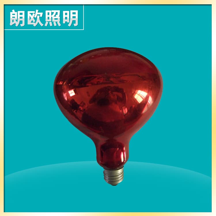 Manufacturer supply of raw material red reflector bulb, beauty and hair bulb, insulation heating infrared bulb.