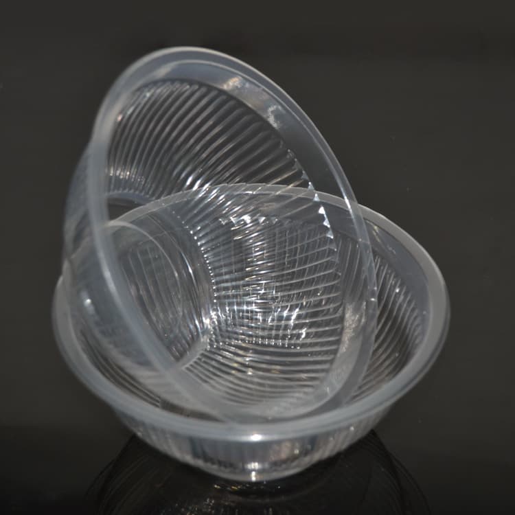 300ml Thickened Disposable Meal Box, Disposable Bowl, Plastic Bowl, Transparent Small Bowl, Dessert Bowl, No Lid, Jelly Bowl