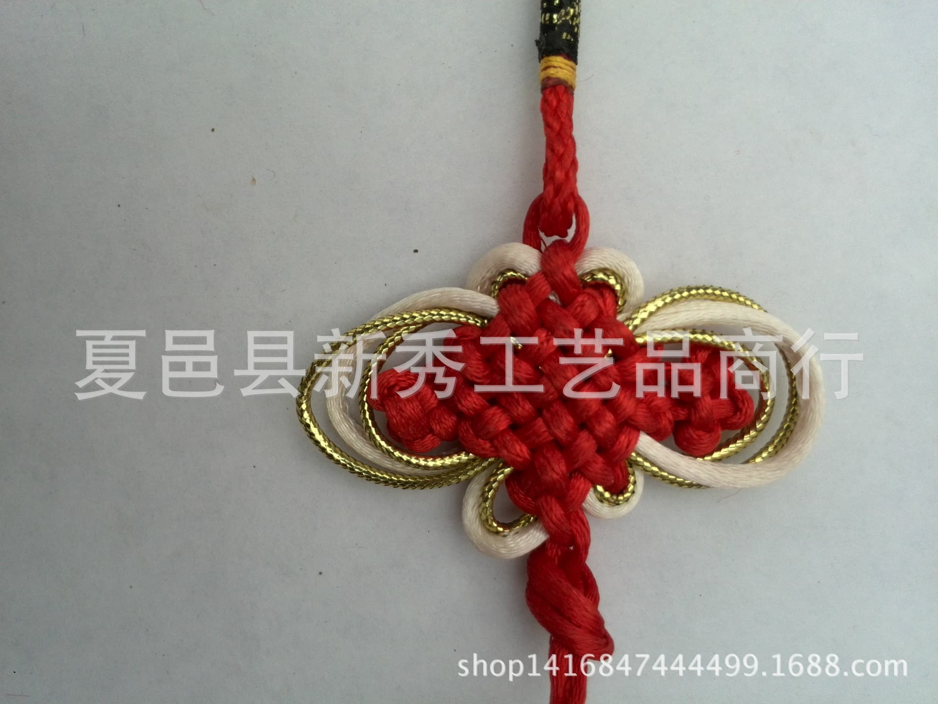8 plates of gold-rimmed wealth knots, gold silk knots, gold-rimmed bows, 6 plates of 8 plates of gold-rimmed Chinese knots, pendant accessories