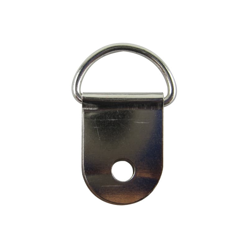 Large Silver Semi-circle Hooks for Cross Stitch and Digital Oil Painting Frames, Triangle Hooks with Hanging Rings