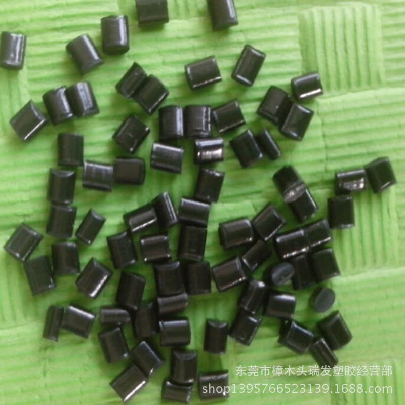 Black PPO Recycled, Reinforced Flame Retardant PPO Black Plastic, PPO Heat Resistant 130°C, Suitable for Connectors