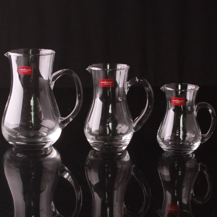 Glass Wine Dispenser Liquor Jug with Scale Wine Spoon and Handle Wine Jug Spot Supply Factory Direct Sales