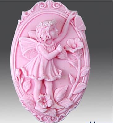 Soap Mold / Handmade Soap Mold / Silicone Mold / Soap Mold / Silicone Soap Mold Angel Fairy S035
