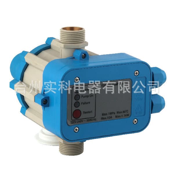 Hot water type intelligent automatic controller, professional export water pump with specially matched electronic pressure switch