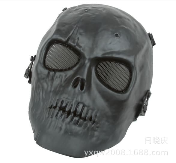 M01 Skeleton Warrior Full Face Protective Mask CS Tactical Protective Gear Ghost Personalized Mask