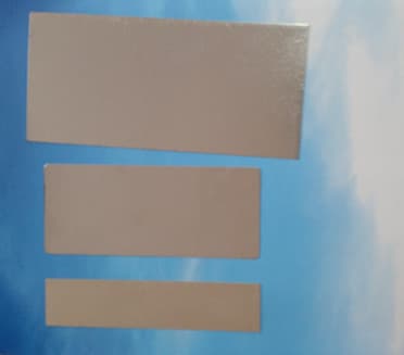 Tinplate sheet 150*70*0.28mm, electroplating test piece