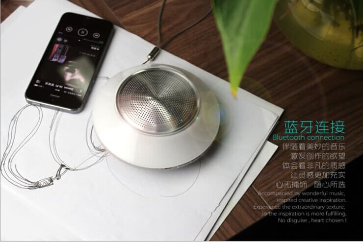 UFO Bluetooth Speaker New Version Hands-free Call Bluetooth Function Multi-functional Gift Factory