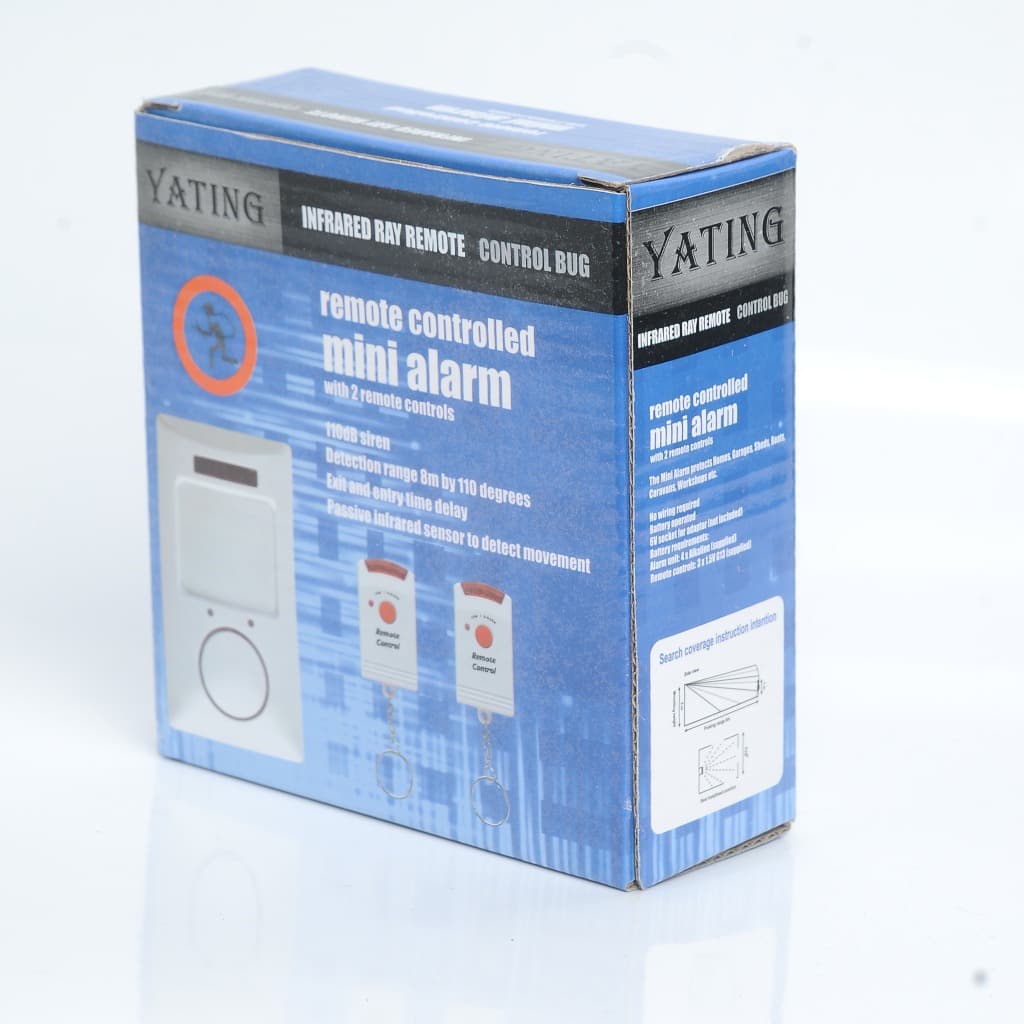 Dual Remote Control! New Model 106 Ultra-High Volume 120dB Buzzer with Infrared Alarm