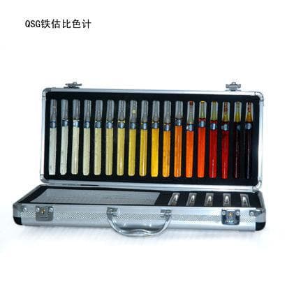 QSG Iron-Cobalt Colorimeter for Varnish and Oil Color Measurement, Transparent Liquid Color Tester with Free Shipping