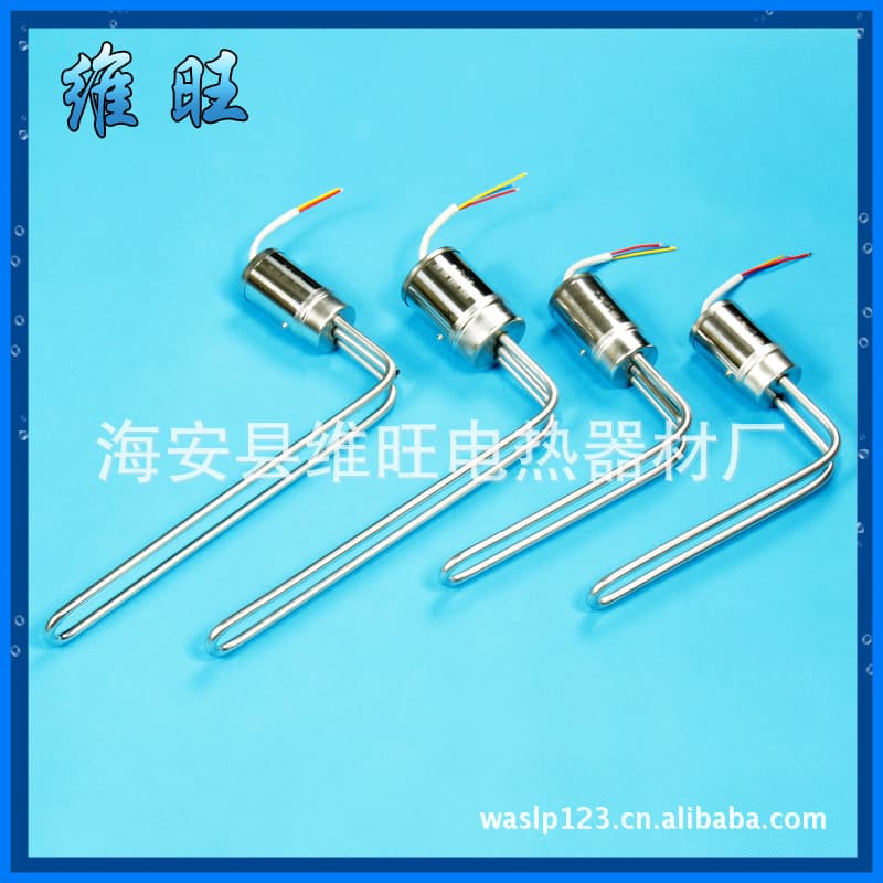 Mixed batches supported. Φ58 classic solar electric heating rod, 304 stainless steel, single-head electric heating element, free shipping.
