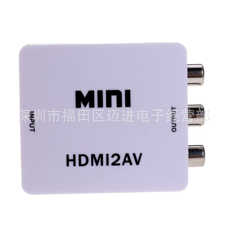 HDMI to AV Video Converter HDMI2AV HDMI to 3RCA Red White Yellow