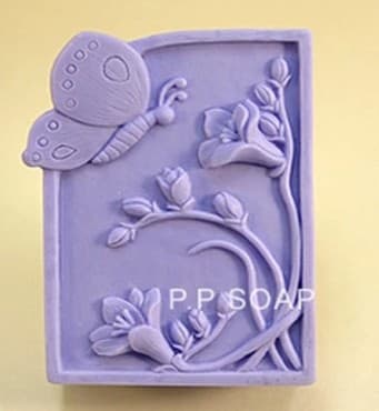 S260 Butterfly Handmade Soap Mold Silicone Mold