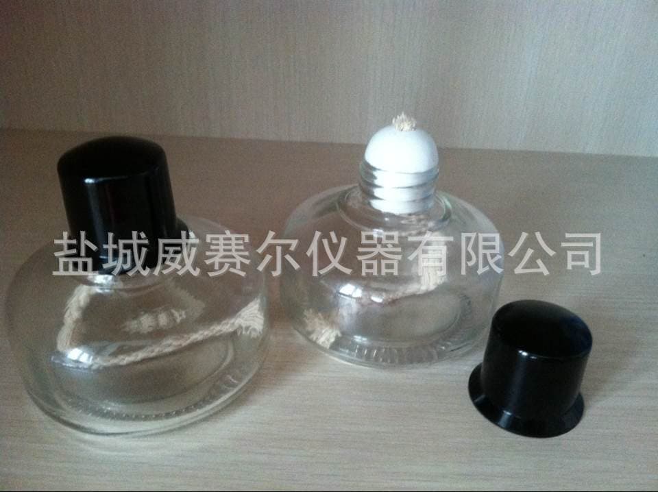 Wholesale glass alcohol lamp, bakelite screw cap, chemical heating, laboratory instrument, 150ml.