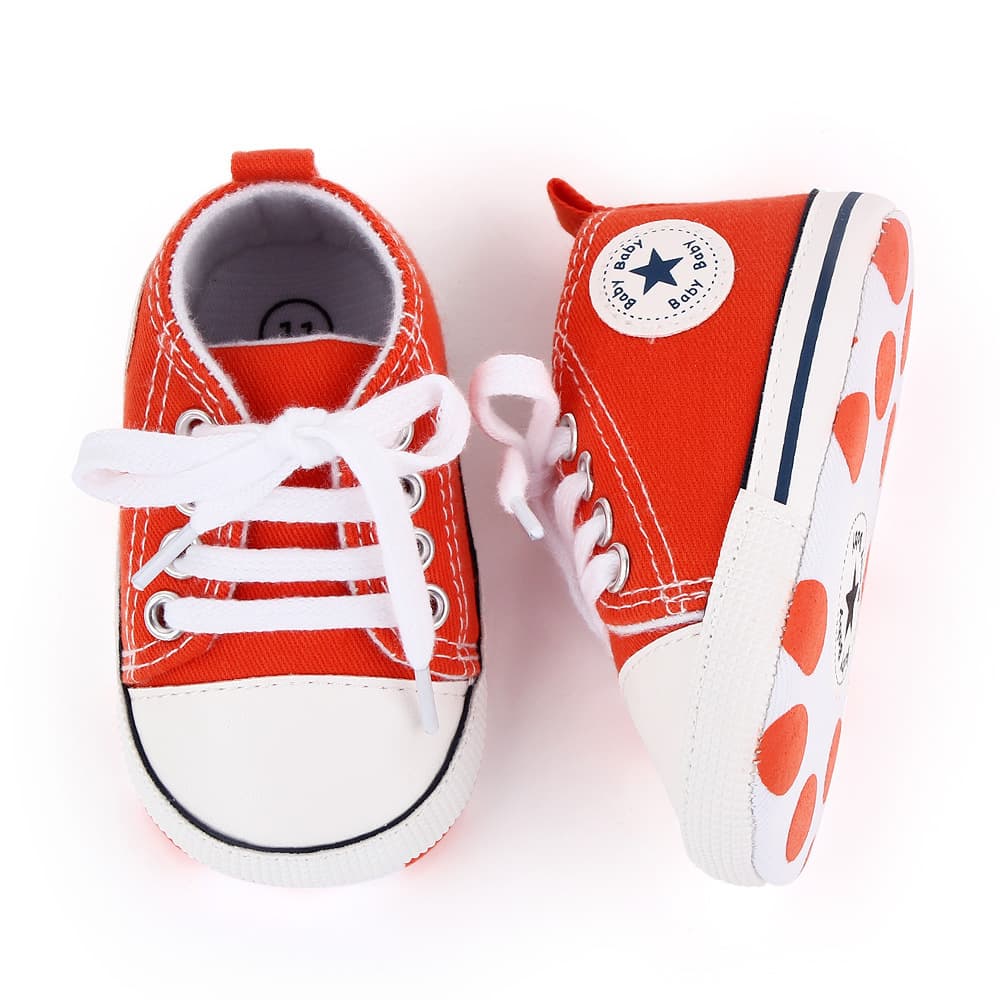 Hot-Selling Multi-Color Unisex Baby Spring/Autumn Shoes BABY Canvas Shoes Infant Walking Shoes Wholesale 2486 Total