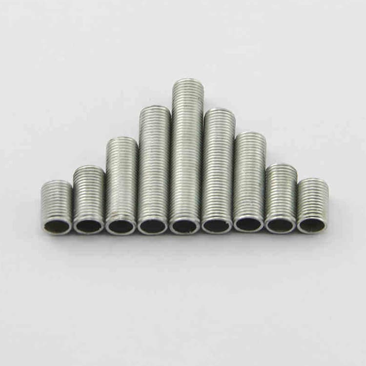 Metric/Imperial Lamp Holder Connecting Screw Rod/Full Thread Tube Non-Rusting Hollow/M10 Thread Tube Light Fittings DIY Wholesale