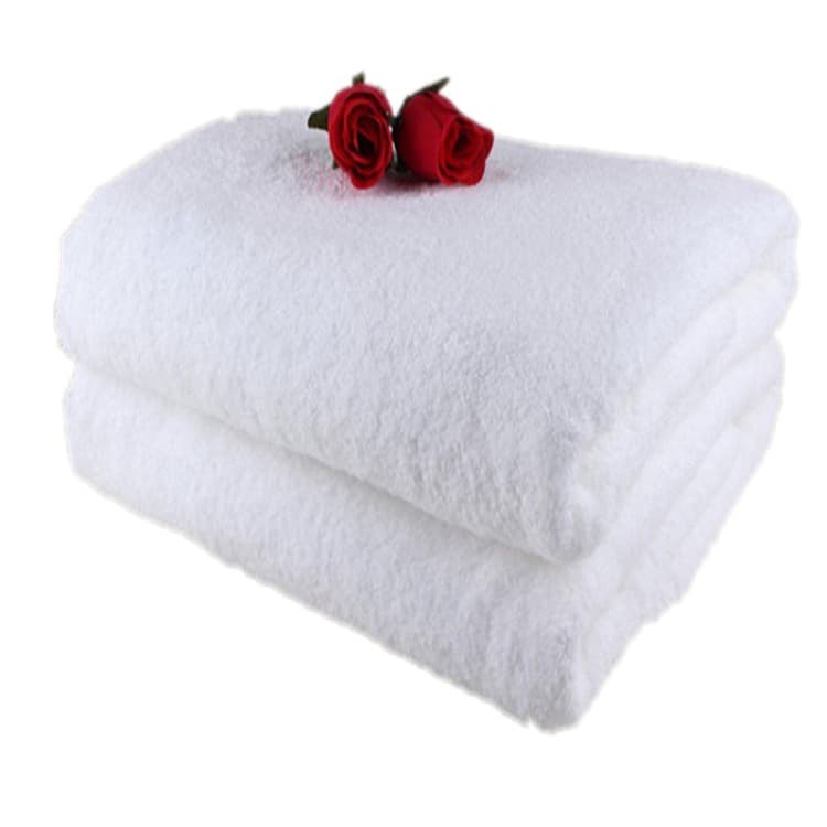 32*72 cm, 100g, 32-ply pure cotton, white hotel towels