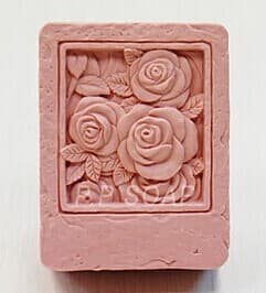 C058 Rose Garden (Silicone Mold, Soap Mold, Handmade Soap Mold)