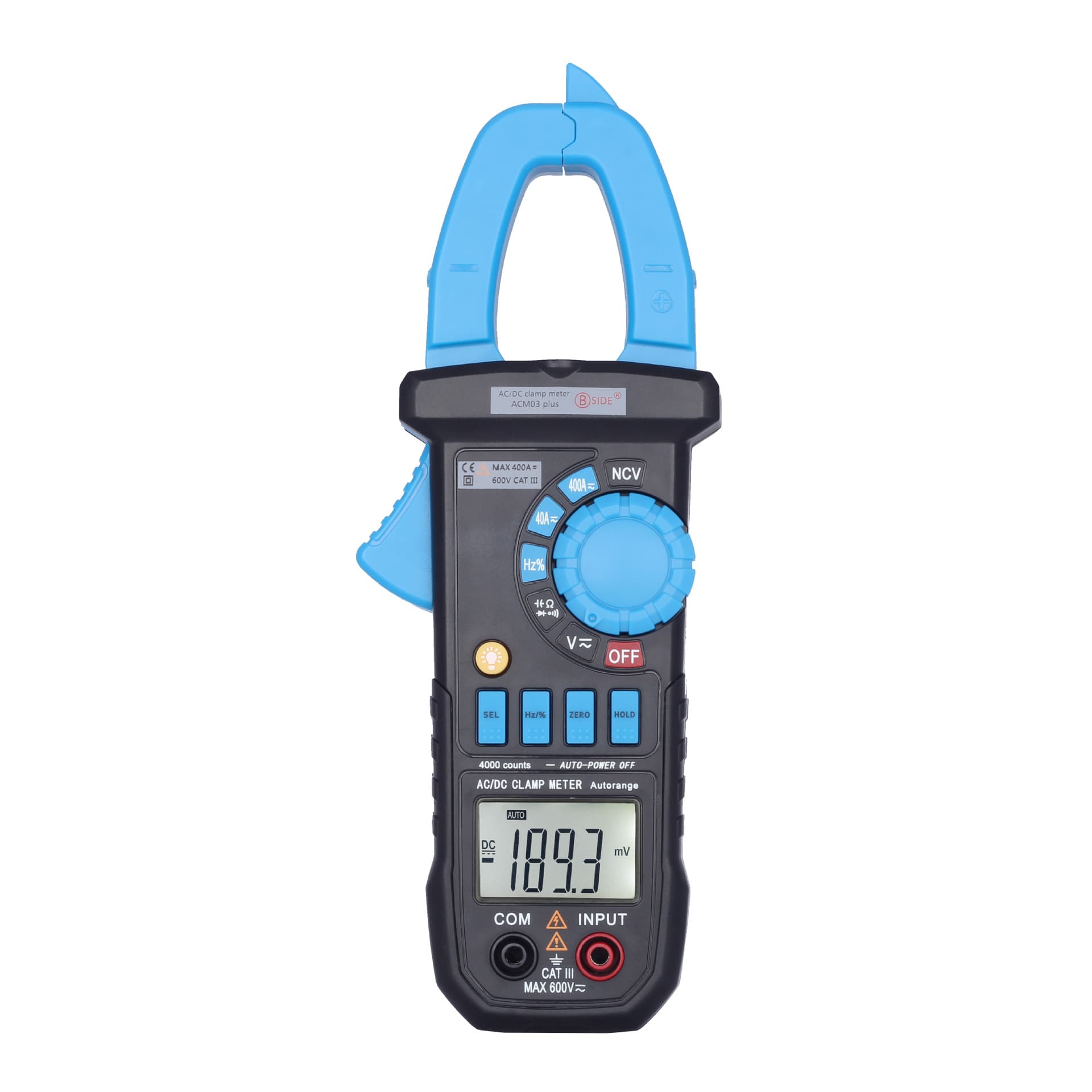 German 2026 New Digital Clamp-on Multimeter ACM03 PLUS AC/DC Ammeter