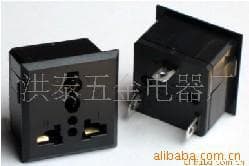 Aging test equipment power socket, card-type universal power socket, 13A 250VAC SS-801