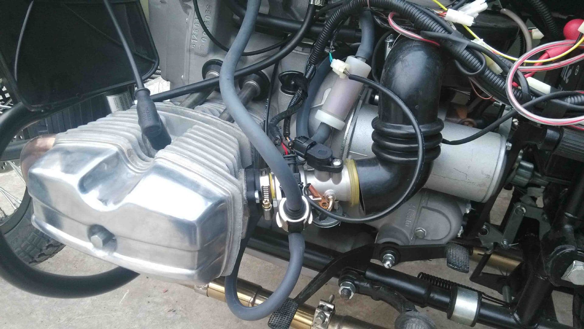 Motorcycle Changjiang/Xiangjiang 750 Sidecar Modification EFI/Generator/Ignition Disc Brake Carburetor Kit