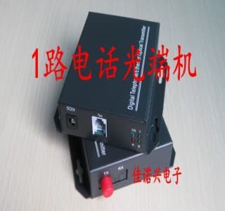 1-channel telephone optical transceiver, 1-channel telephone intercom, 1-channel PCM voice-to-fiber converter, single-mode FC/SC interface