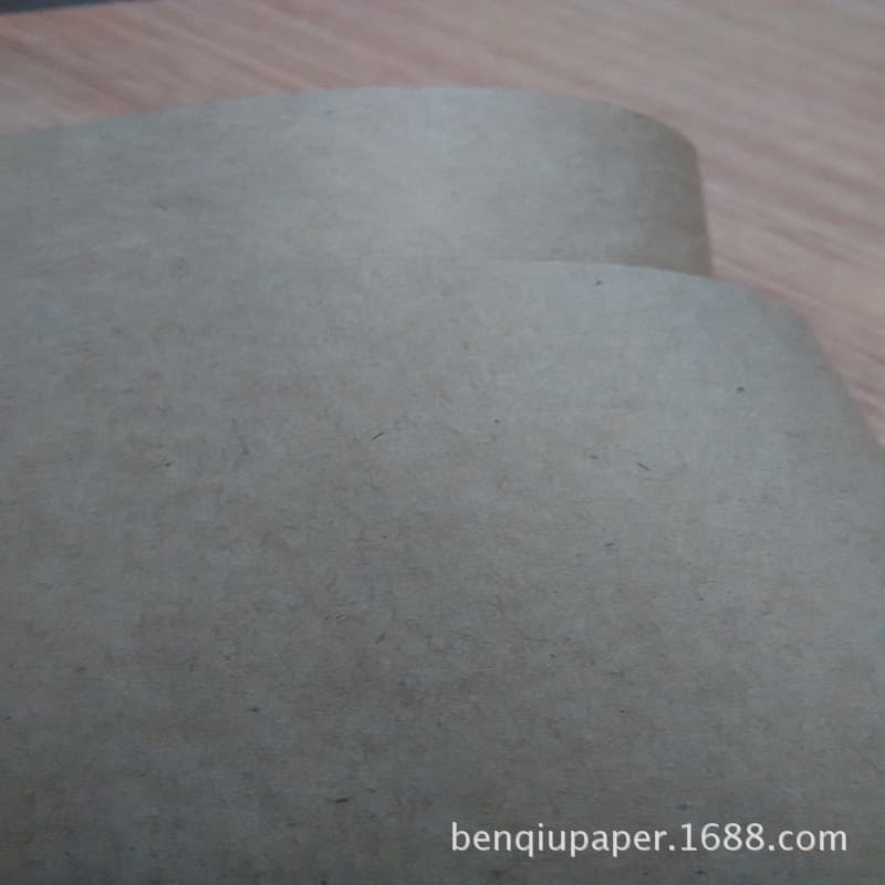 Supply 60g packaging yellow kraft paper, 80g brown domestic yellow kraft paper roll cut flat sheet wholesale