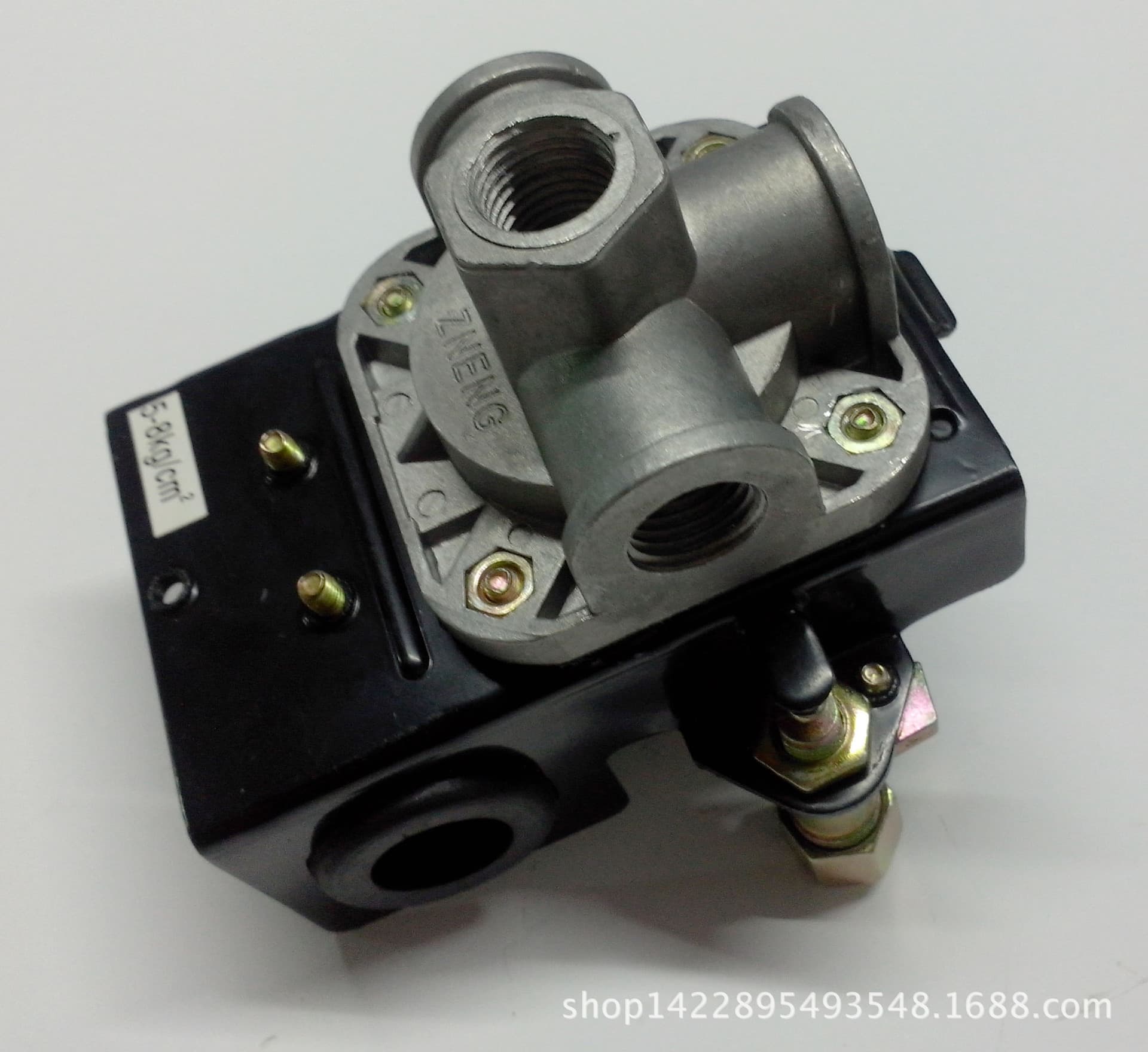 Automatic air pressure switch, pressure switch, air compressor pressure controller, air pump switch ZN-10 four-hole