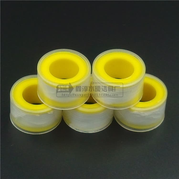 Factory direct mini 2-meter PTFE thread seal tape with housing, complete set, ready stock