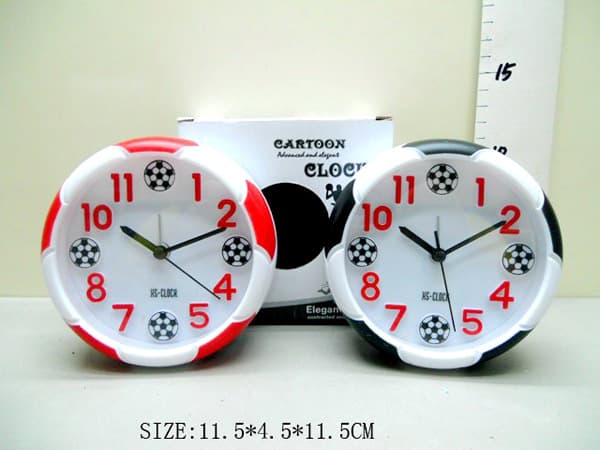 Champions League Gift, Home Decor Round Football Alarm Clock, Birthday Present