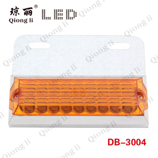 Factory Direct Qiongli LED Truck Side Light Deba Truck Light Clearance Light Side Light Turn Signal Light Waterproof