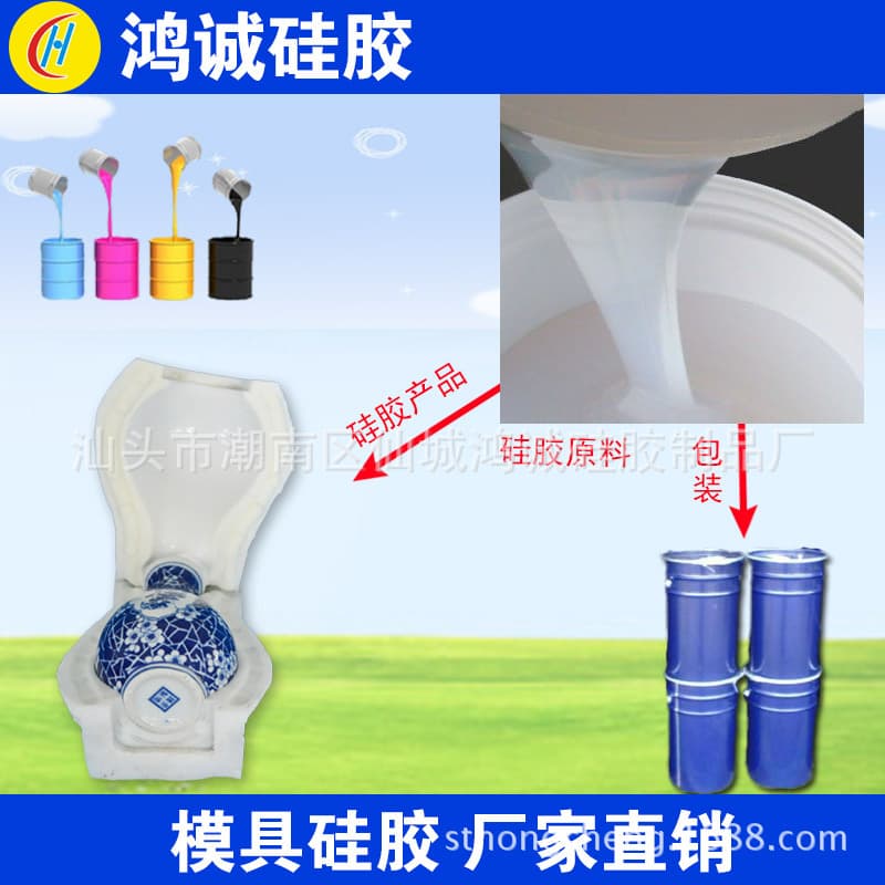 Prototype mold silicone, prototype model silicone rubber, silicone for mold replication, clay mold silicone