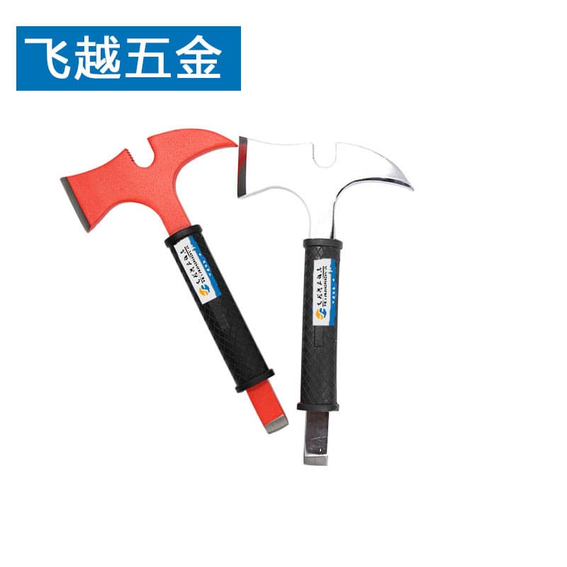 【Feiyue Tool】Multi-purpose Integrated Plastic-Coated Fire Axe Demolition Tool for Cutting Rebar