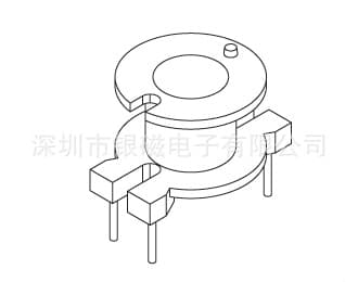 RM5 frame manufacturer, YC-RM-0503, 2+2P transformer frame, inductor coil frame