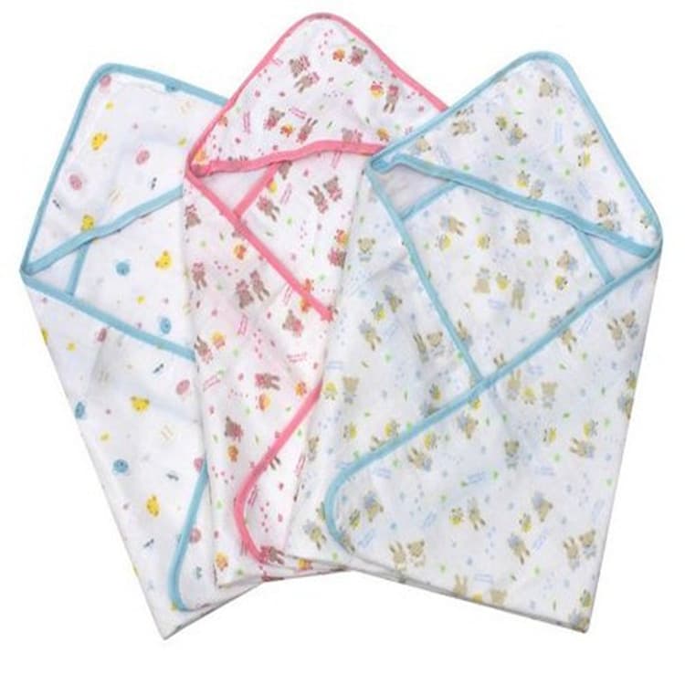 Love Gift Four-Layer Gauze Baby Swaddle Blanket, Newborn Swaddle Wrap Wholesale, Spring and Summer Baby Thin Swaddle