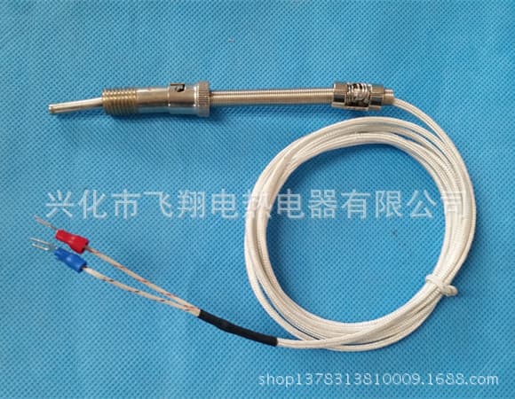 K-Type Yarn-Covered Spring Thermocouple E-Type Spring-Mounted WRNT-01 WRET-01