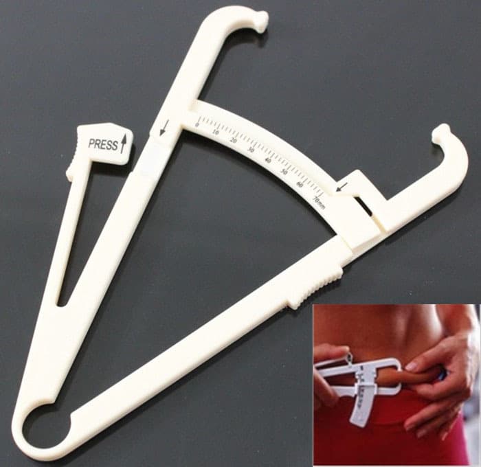 Fat calipers, body fat clips, fat clamps