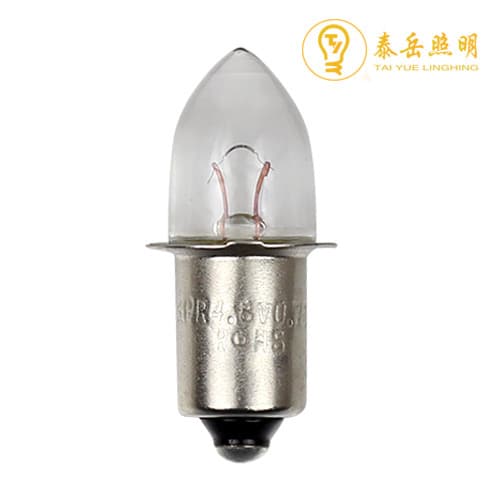 2.4V 0.5A Krypton Flashlight Bulb, Miniature Bulb, Micro Bulb