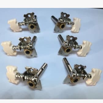 Classical Guitar Tuning Pegs Machine Heads Classical Guitar Ornamental Pegs High Strength Gears Left and Right